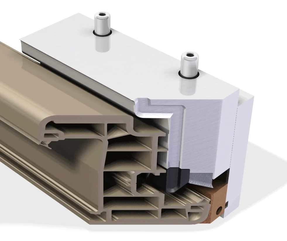 Controsagoma per la saldatura di ante semicomplanari con coltello serie HI-TECH per macchine Sturtz Controsagoma per la saldatura di ante semicomplanari con coltello serie HI-TECH per macchine Sturtz